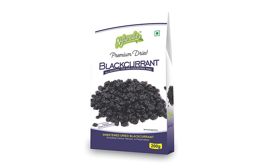 Natureale Premium Dried Blackcurrant    Box  200 grams